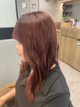 セミロング PANOLA下北沢 中川夢菜のヘアスタイル