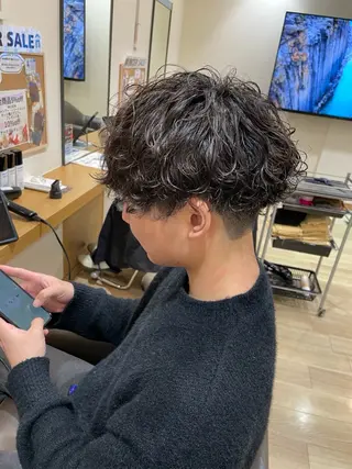 メンズ 髪質改善/ 💫縮毛矯正💫怜央のヘアスタイル