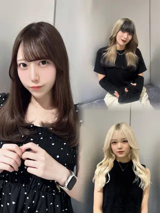 ロング カラー レイヤー×艶髪特化 マネージャー安藤光司のヘアスタイル