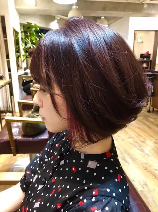 ショート カラー 💖透明感カラー💖 mayukoのヘアスタイル