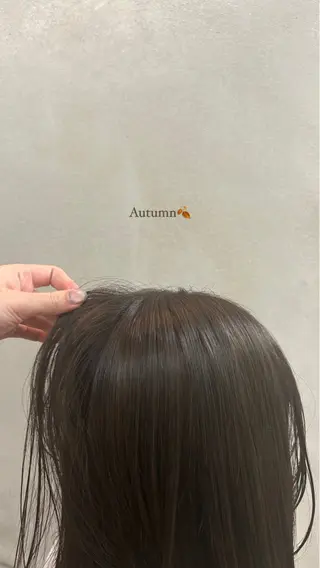ミディアム カラー 透明感カラー/西梅田 / nagisa🦋のヘアスタイル