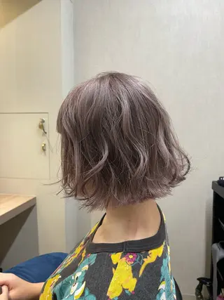 ショート カラー 栄/レイヤーカット /ケアブリーチ🍁楓のヘアスタイル