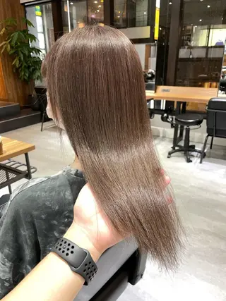 セミロング カラー KEISUKE🐶 カラー✨エクステのヘアスタイル