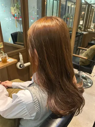 カラー FERIAあべの店 瀧本岬のヘアスタイル