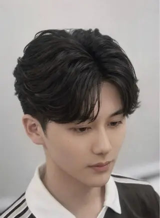 カラー パーマ メンズ キッズ 蠣﨑 俊吏のヘアスタイル