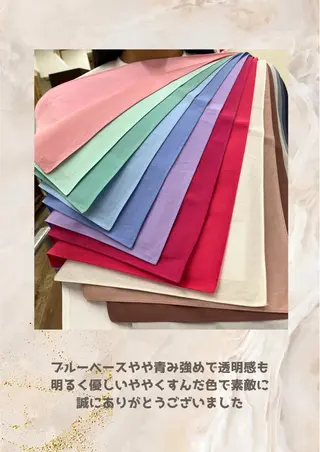パーソナルカラー診断 自由が丘💐ブルームのその他イメージ