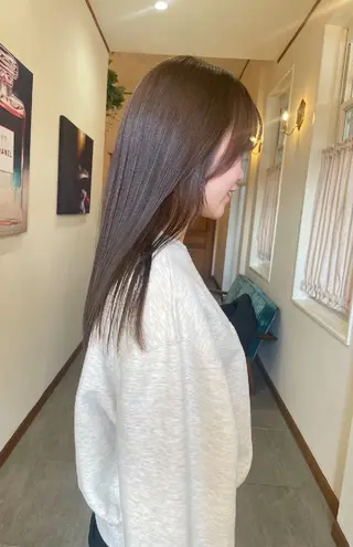 カラー ✨髪質改善✨艶カラー 松本将之進のヘアスタイル