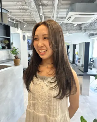 ロング カラー kano🌈 ボブ/レイヤーのヘアスタイル