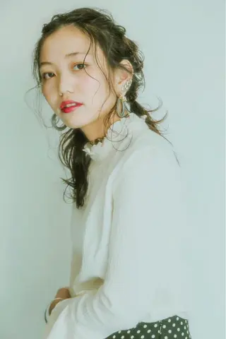 セミロング カラー パーマ ヘアアレンジ メンズ キッズ ネイル マツエク・マツパ EnBlesS西宮 マンツーマン神道有基のヘアスタイル