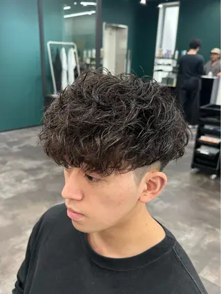 ショート パーマ メンズ !メンズ特化! 田中健輔のヘアスタイル