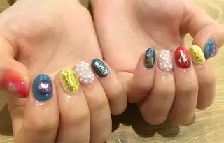 ネイル Yuriko Omi パラジェル/渋谷のネイルデザイン