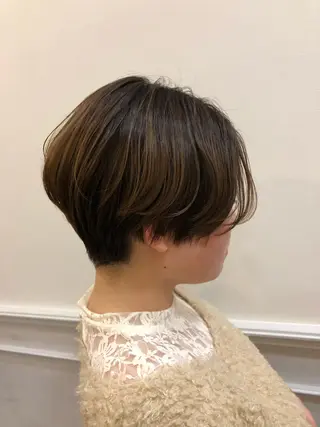 ショート ひろせ かなのヘアスタイル