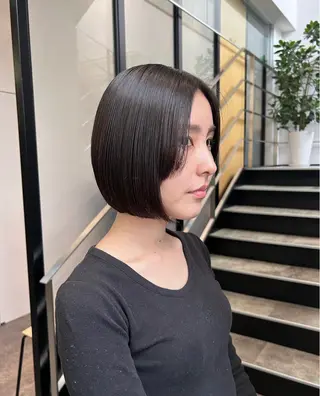 ミディアム カラー パーマ ヘアアレンジ stylist 🌸 kana.のヘアスタイル
