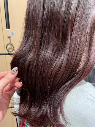 カラー ツヤ感カラー✨/ 顔周りカット西川絢音のヘアスタイル