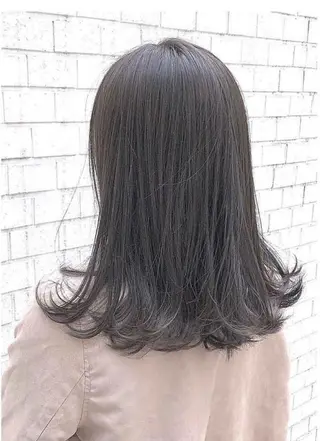 ロング カラー パーマ ヘアアレンジ ♡透け感カラー 大賀哲平♡のヘアスタイル