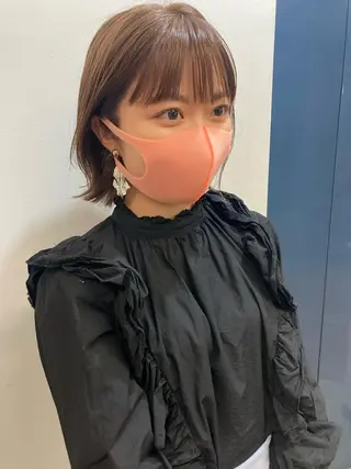 ショート カラー Hareru 豊田 修廣のヘアスタイル