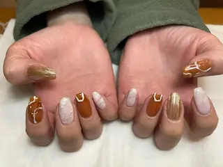 ネイル 🐉✨️ ℳ🐯💚のネイルデザイン