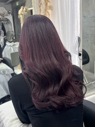 ロング カラー XELM高崎 nearaのヘアスタイル