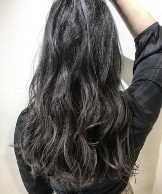 ロング カラー box mico. mutsumiのヘアスタイル
