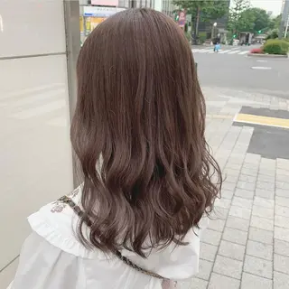 ロング カラー ヘアアレンジ 代表🎀 ふわモテ愛 され髪🩷yumiのヘアスタイル