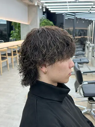 ショート パーマ メンズ SENTA✨メンズ パーマ✨fifth栄のヘアスタイル