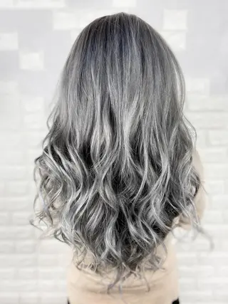 セミロング カラー ヘアアレンジ 次世代シールエクステ 錦糸町 小泉 朋之のヘアスタイル
