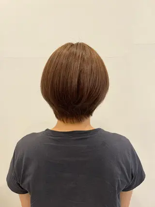 ショート カラー メンズ haruka 🩶のヘアスタイル