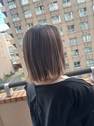 カラー sato harunaのヘアスタイル