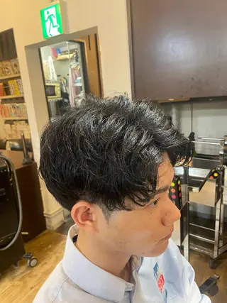 メンズ 加藤 聖也のヘアスタイル