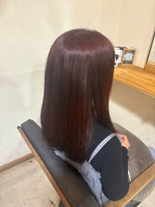 カラー 木崎 優来のヘアスタイル