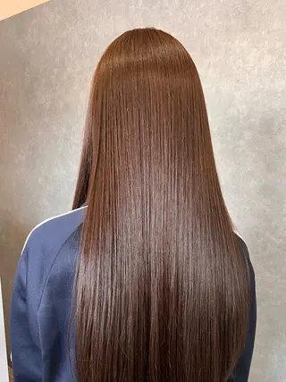 ロング 高橋 優実のヘアスタイル
