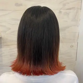 ミディアム 🪭risa 暖色/レイヤー🪭のヘアスタイル