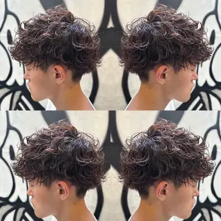 ショート パーマ メンズ 1ｍｍも妥協しない 圧倒的メンズカットのヘアスタイル