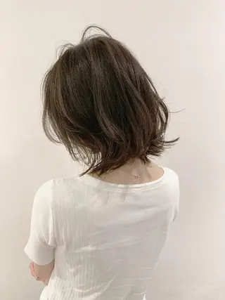 ショート カラー パーマ 髪質改善/美髪ケア ✨岡野右京のヘアスタイル