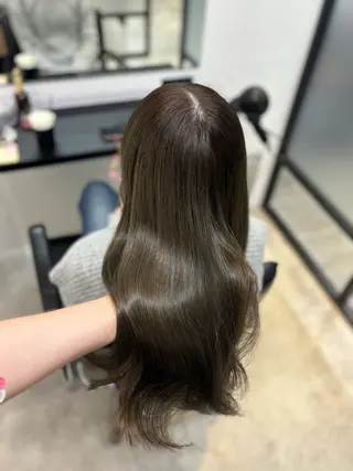 ロング 髪質改善♡ 保坂汐音のヘアスタイル