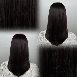 ミディアム カラー ベージュ/グレージュ 🧸あやか/表参道のヘアスタイル