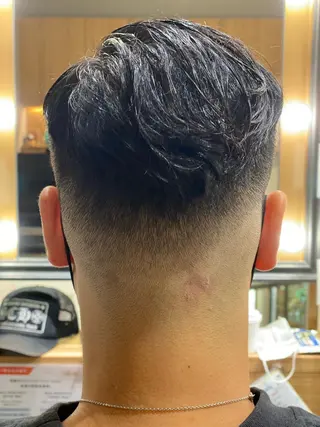 メンズ unopulir 景山　凌のヘアスタイル