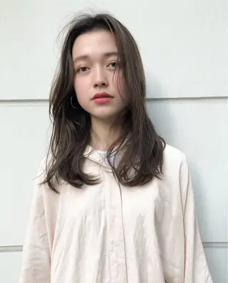 カラー 透明感カラー/ 鶴田 爽一郎のヘアスタイル