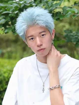 ショート カラー メンズ 楽にキマる🔥垢抜け ヘア/RAIKIのヘアスタイル