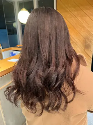 セミロング カラー ﾕｳﾅ/ ショート・ボブ🐰のヘアスタイル