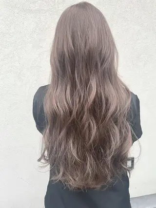 ロング カラー 渡辺 瑠美のヘアスタイル