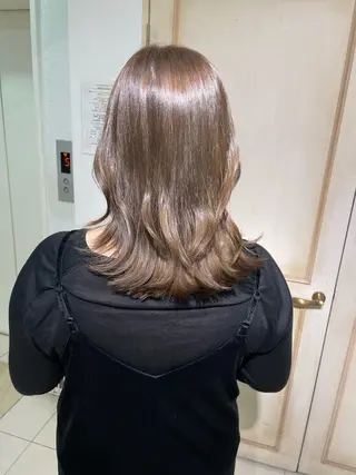 ミディアム 古川 暖人のヘアスタイル