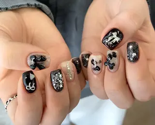 ネイル By moonネイル 🌷ワンホン/韓国風のネイルデザイン