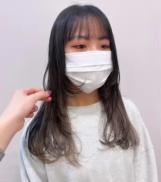セミロング カラー 💠つたふうか/ 韓国/メンズヘア💠のヘアスタイル