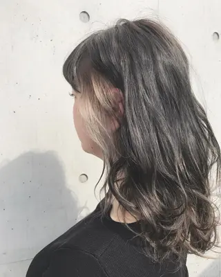 セミロング カラー &SONS 小林亨のヘアスタイル