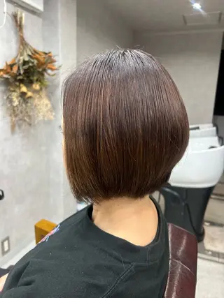 ショート カラー Lien 深井店のヘアスタイル