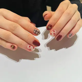 ネイル 四之宮 百花のネイルデザイン