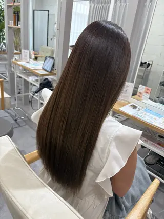 ロング 骨格、カラー診断士 ✂️淡中円花のヘアスタイル