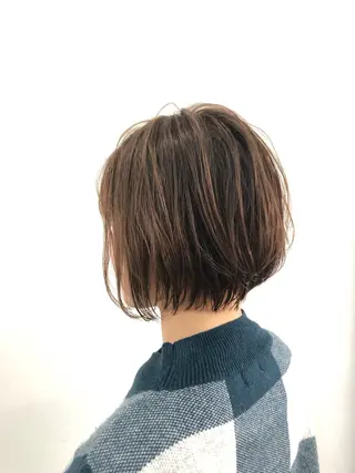 ショート メンズカット デザインカラーのヘアスタイル