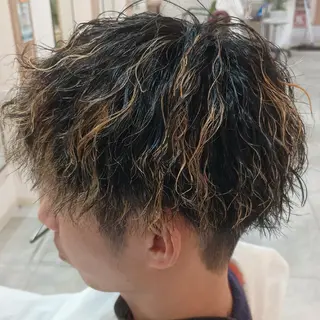 メンズ パーマ Hairproduce 'Olu'Olu所属・'Olu'Olu    ひかるのヘアスタイル